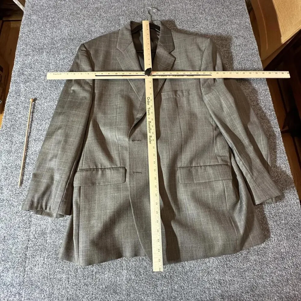 Men's Gray Checkered Blazer - Classic Fit - Lauren Ralph‎ Lauren